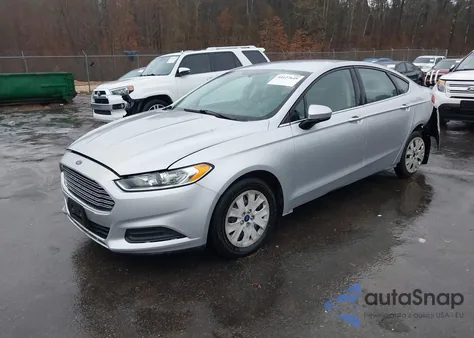 2014 Ford Fusion S из США, поврежденный, VIN 1FA6P0G73E5395493
